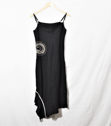Robe noire 100% lin - One Step - 38 - one step - Modalova