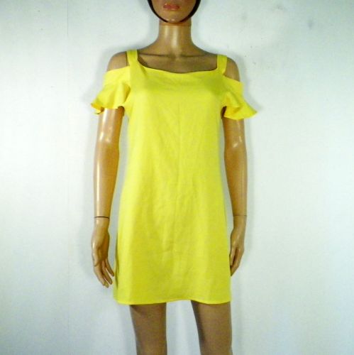 Robe Courte Jaune Taille S - Label Emmaus - Modalova