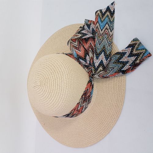 Grand chapeau paille beige Ester - herman headwear - Modalova