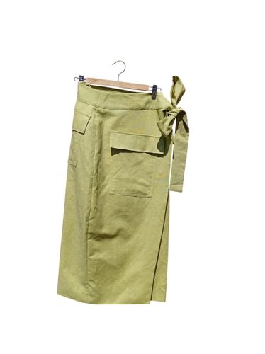 Jupe Portefeuille Anis Label Jaune (J139) - Label Emmaus - Modalova
