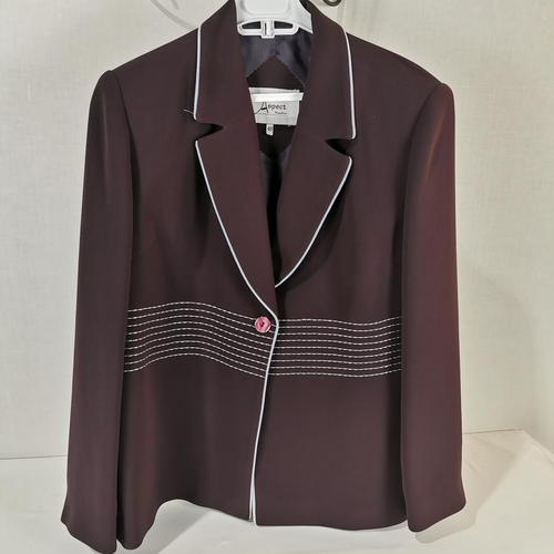 Veste légère violette - Aspect Création - taille 46 - Label Emmaus - Modalova