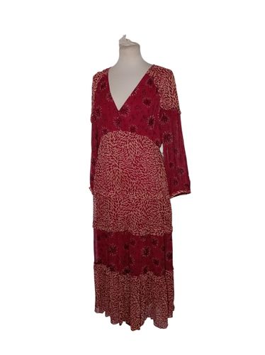 Robe Longue Imprimée Taille L (v3536) - Ba&Sh - Modalova