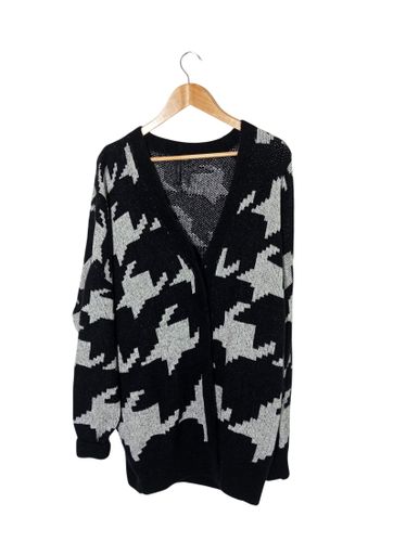 Gilet En Maille Pied-de-poule Sarah Pacini (T5905) - Label Emmaus - Modalova