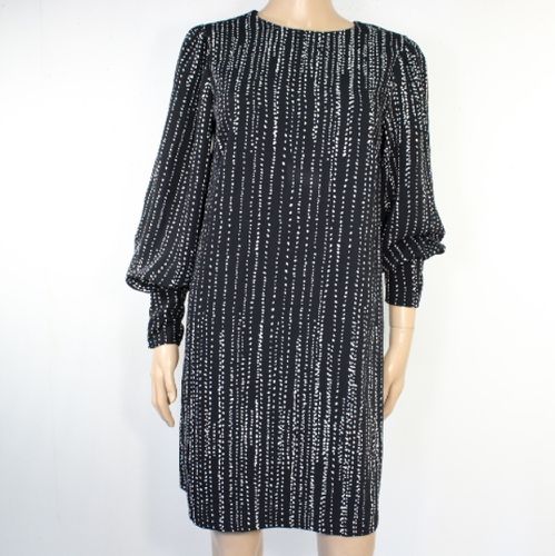 Robe Noire Argente H&M Taille 38 - h&m - Modalova