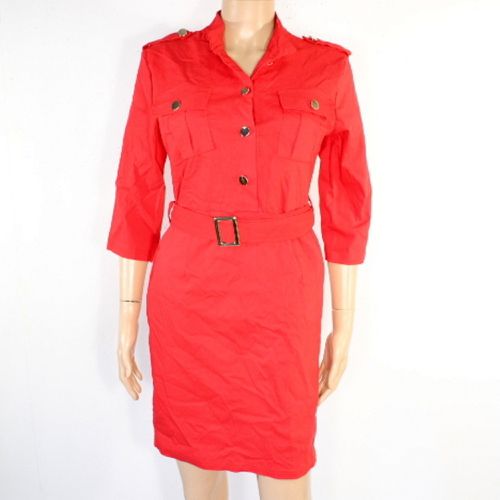 Robe Rouge PRONTO MODA Taille L - pronto moda - Modalova