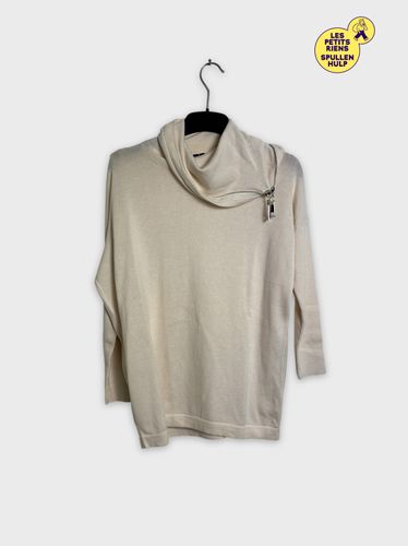 Pull col montant zipp  - caroline biss - Modalova