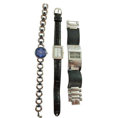 Lot de 3 montres Ted Lapidus et Luciano Abbate - ted lapidus luciano abbate - Modalova