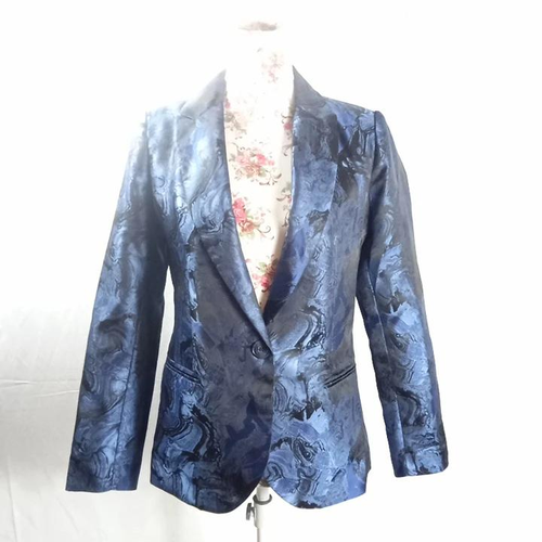 Veste blazer - Couleur cobalt - Taille S - lauren vidal - Modalova