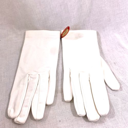 Gants blanc vintage - Taille 7 12/13 ans - sertex - Modalova