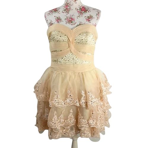 Robe de soire sans manches avec foulard - Jj's House - taille 40 - Label Emmaus - Modalova