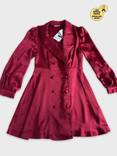 Robe blazer bordeaux  - symbiose collection - Modalova