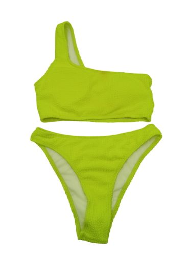 Maillot De Bain 2 Pièces Texturé Fluo S (T5134) - Label Emmaus - Modalova