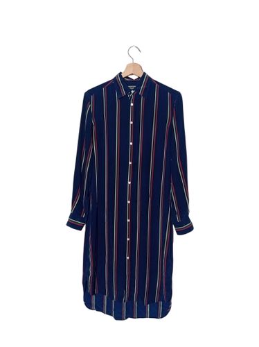 Robe Chemise En Soie Rayée M (T6297) - Polo Ralph Lauren - Modalova
