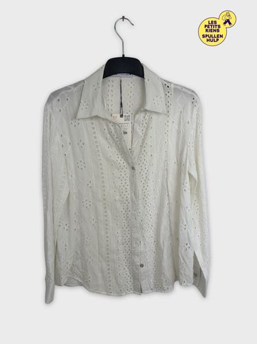 Chemisier Broderie Anglaise - zara - Modalova