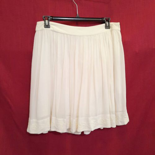 Jupe blanche T 42 style vintage bohme - esprit - Modalova