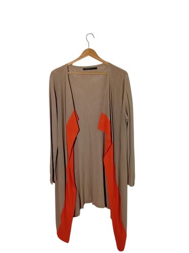 Cardigan Long Bicolore Natan Edition 5 M (T5925) - Label Emmaus - Modalova
