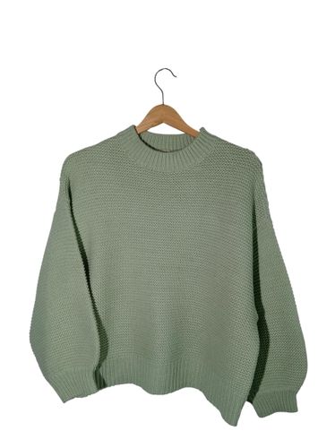 Pull Mng Maille Épaisse Menthe (T4995) - Mango - Modalova