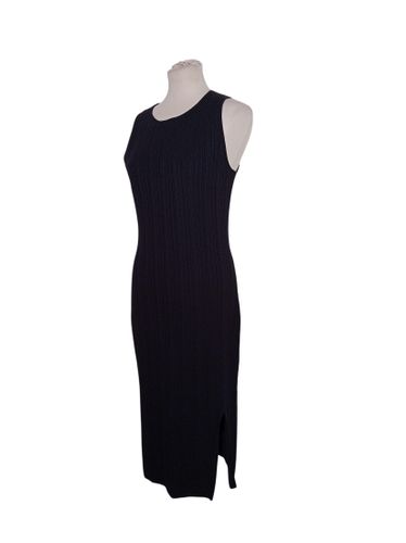 Robe Longue En Maille Nicole Miller (T6109) - Label Emmaus - Modalova