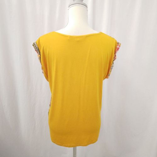 Blouse sans manches imprimée - naf naf - Modalova