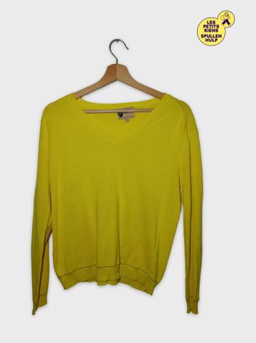 Pull Col V Essentiel Coudières Pailletées Taille S (V3490) - Essentiel Antwerp - Modalova