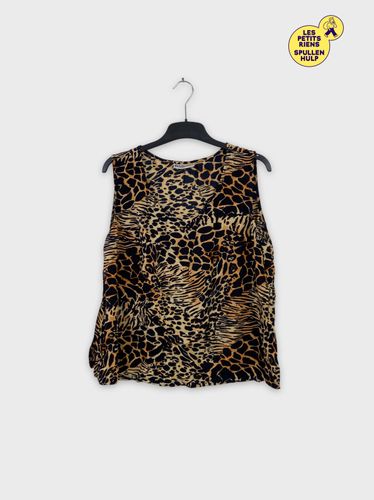 Robe courte imprim animalier Autre  - Bleu Bonheur - Modalova