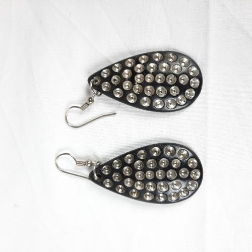 Boucles ovales pour oreilles perçées casual original - Label Emmaus - Modalova