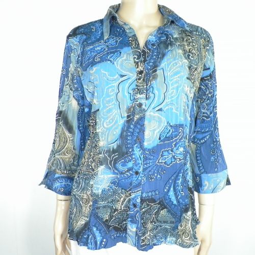 Chemiser Femme Bleu APT.9 Taille L - apt.9 - Modalova