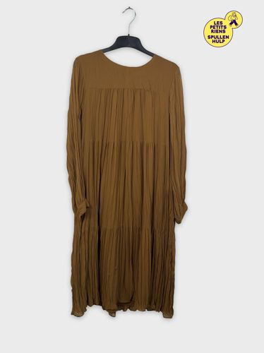 Robe plisse manches longues L - mng - Modalova