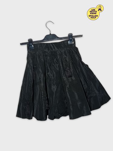 Jupe Courte Évasée Pompons Xs - Style Décontracté Chic (V3489) - Label Emmaus - Modalova