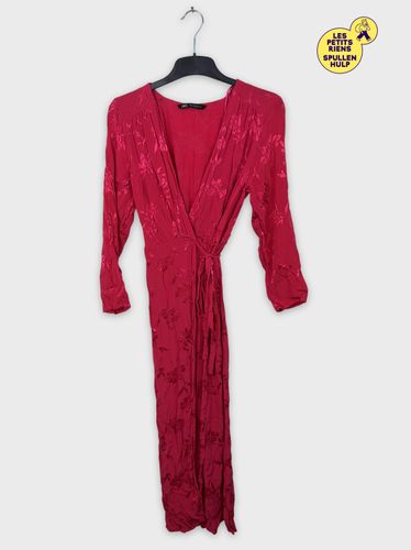Robe fleurie manches longues M  - zara - Modalova