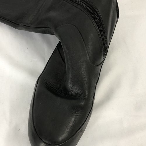 Bottes femme Clarks en cuir noir 36 - Label Emmaus - Modalova