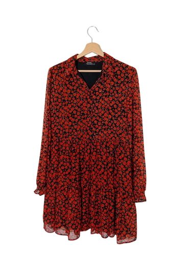 Robe Courte Fluide À Fleurs (T6072) - Bershka - Modalova