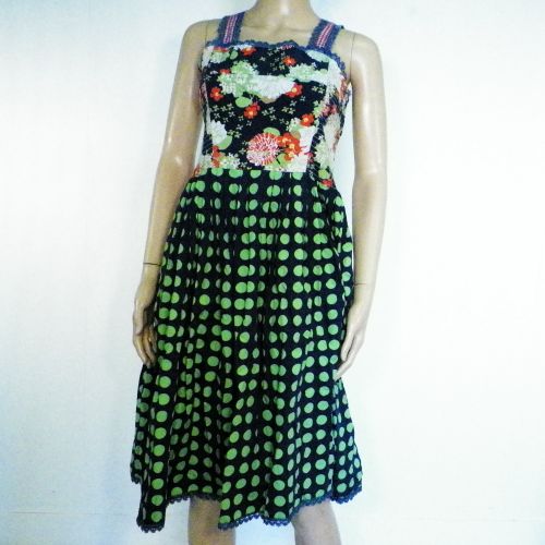 Robe Verte ZOE LA FEE T S - Label Emmaus - Modalova