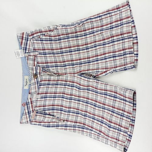 BERMUDA écossais blanc bordeaux marine de style " " — Taille 30(taille anglaise) - Pepe Jeans - Modalova