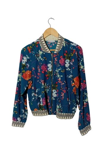 Blouson Fleuri Scarlet Roos M (T5972) - Label Emmaus - Modalova