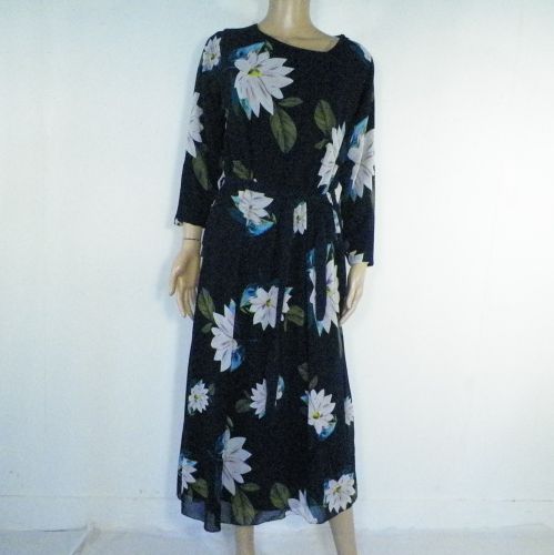 Robe Marine Taille Estimée M - Label Emmaus - Modalova