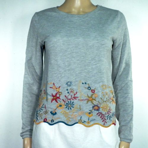 Pull Femme Gris CAMAIEU Taille XS - camaieu - Modalova