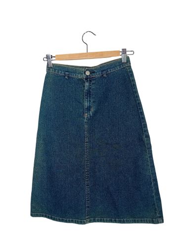 Jupe Midi En Jean Flash Denim (v3585) - Label Emmaus - Modalova