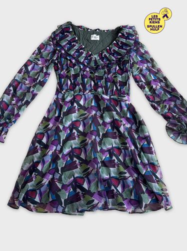 Robe plisse imprime  - symbiose collection - Modalova