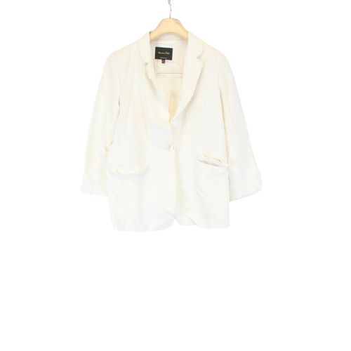 Blazer en coton - taille 36 - Massimo Dutti - Modalova