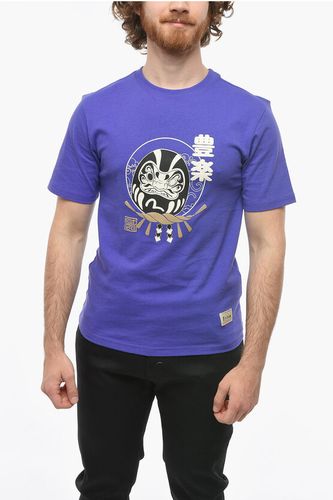 Daruma Printed Crew-neck T-Shirt size S - Evisu - Modalova