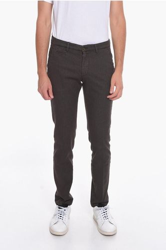 Hopsack Cotton Blend SLIM FIT Chinos Pants size 48 - Briglia 1949 - Modalova