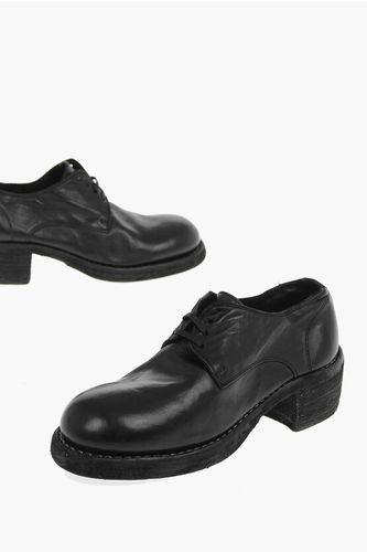 Lace-up Horse Leather Derby Shoes 4cm size 37,5 - Guidi - Modalova