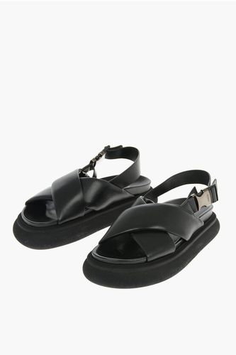 Leather SOLARISSE Padded Sandals size 35 - Moncler - Modalova