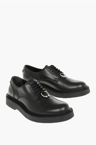 Leather PIERCED PUNK Derby Shoes size 45 - Neil Barrett - Modalova