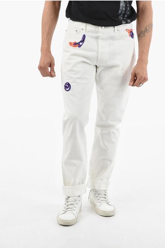 Slim Fit Jeans with Patches 17cm size 33 - Dior - Modalova