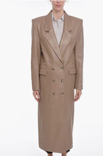 Soft-leather GREENOCK Double-breasted Coat size 40 - The Mannei - Modalova
