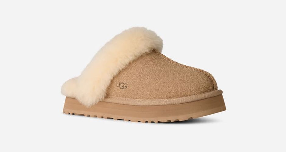 Disquette Slipper in Beige, Taille 31, Daim - Ugg - Modalova