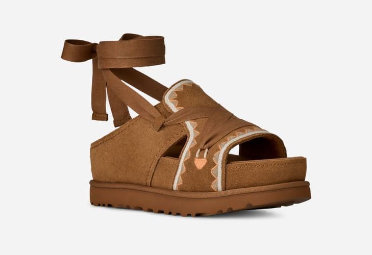 Sandale Goldenstar Hi Artistitch in Brown, Taille 40, Daim - Ugg - Modalova