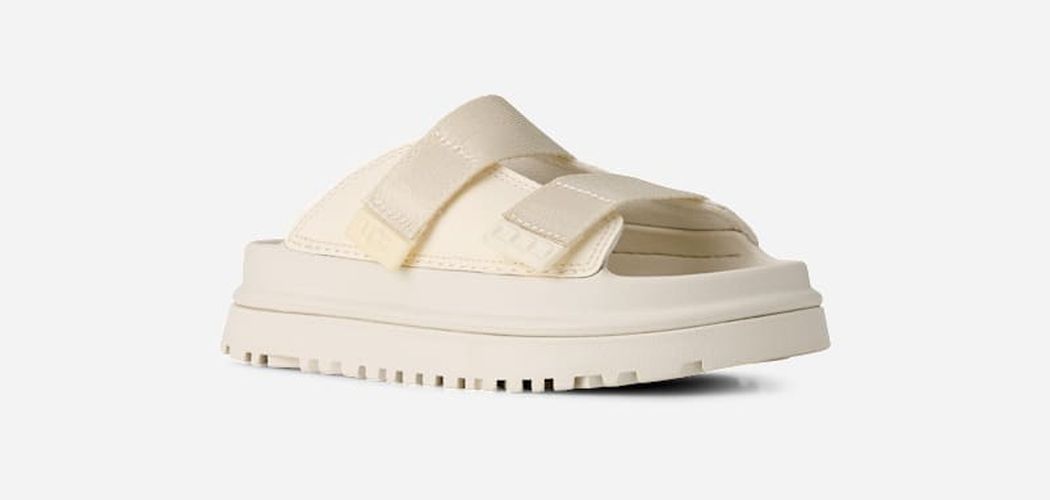 Mule Goldenglow in White, Taille 32.5, Synthétique - Ugg - Modalova